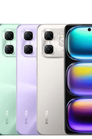 Infinix Hot 50i 256GB e 4GB RAM Câmera 48MP Processador MediaTek Helio G81 Bateria 5000Mah Novo Versão Global