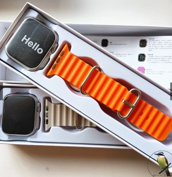 Smartwatch T800 Series 9 Ultra Calculadora Cardíaca Monitoramento Da Frequência Relógio Inteligente - Imagem 2